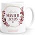  SpecialMe® Personalisierte Tasse mit Wunschnamen – Kaffeebecher individueller Text und Blätterkranz – Geschenk zum {style_variation_string}-Abschluss 2026 – Keramikpreview