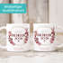  SpecialMe® Personalisierte Tasse mit Wunschnamen – Kaffeebecher individueller Text und Blätterkranz – Geschenk zum {style_variation_string}-Abschluss 2026 – Keramikpreview