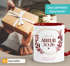  SpecialMe® Personalisierte Tasse mit Wunschnamen – Kaffeebecher individueller Text und Blätterkranz – Geschenk zum {style_variation_string}-Abschluss 2026 – Keramikpreview
