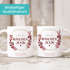 SpecialMe® Personalisierte Tasse mit Wunschnamen – Kaffeebecher individueller Text und Blätterkranz – Geschenk zum {style_variation_string}-Abschluss 2026 – Keramikpreview