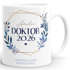  SpecialMe® Personalisierte Tasse mit Wunschnamen – Kaffeebecher individueller Text und Blätterkranz – Geschenk zum {style_variation_string}-Abschluss 2026 – Keramikpreview