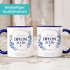  SpecialMe® Personalisierte Tasse mit Wunschnamen – Kaffeebecher individueller Text und Blätterkranz – Geschenk zum {style_variation_string}-Abschluss 2026 – Keramikpreview