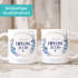  SpecialMe® Personalisierte Tasse mit Wunschnamen – Kaffeebecher individueller Text und Blätterkranz – Geschenk zum {style_variation_string}-Abschluss 2026 – Keramikpreview