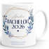  SpecialMe® Personalisierte Tasse mit Wunschnamen – Kaffeebecher individueller Text und Blätterkranz – Geschenk zum {style_variation_string}-Abschluss 2026 – Keramikpreview