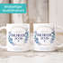 SpecialMe® Personalisierte Tasse mit Wunschnamen – Kaffeebecher individueller Text und Blätterkranz – Geschenk zum {style_variation_string}-Abschluss 2026 – Keramikpreview