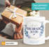  SpecialMe® Personalisierte Tasse mit Wunschnamen – Kaffeebecher individueller Text und Blätterkranz – Geschenk zum {style_variation_string}-Abschluss 2026 – Keramikpreview
