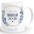  SpecialMe® Personalisierte Tasse mit Wunschnamen – Kaffeebecher individueller Text und Blätterkranz – Geschenk zum {style_variation_string}-Abschluss 2026 – Keramikpreview