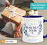  SpecialMe® Personalisierte Tasse mit Wunschnamen – Kaffeebecher individueller Text und Blätterkranz – Geschenk zum {style_variation_string}-Abschluss 2026 – Keramikpreview