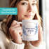 SpecialMe® Personalisierte Tasse mit Wunschnamen – Kaffeebecher individueller Text und Blätterkranz – Geschenk zum {style_variation_string}-Abschluss 2026 – Keramikpreview
