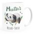 SpecialMe® Relax-Tasse Panda personalisiert mit Namen Namenstasse individuelle Geschenke Anti-Stress SpecialMe®preview