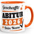 SpecialMe® Tasse Abitur Abi mit Name und Jahr 2026 anpassbar personalisiert Geschenk Abiturient Schulabschluss Tochter Sohnpreview
