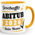 SpecialMe® Tasse Abitur Abi mit Name und Jahr 2026 anpassbar personalisiert Geschenk Abiturient Schulabschluss Tochter Sohnpreview