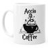 Spruch-Tasse Accio Coffee Kaffee-Tasse Teetasse Keramiktasse MoonWorks®preview