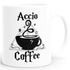 Spruch-Tasse Accio Coffee Kaffee-Tasse Teetasse Keramiktasse MoonWorks®preview