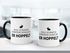 Spruch-Tasse an alle die wissen wie der Hase läuft - er hoppelt Kaffee-Tasse MoonWorks® Innenfarbepreview
