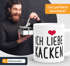 Spruch-Tasse Ich liebe kacken Kaffeetasse Teetasse MoonWorks®preview