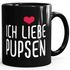 Spruch-Tasse Ich liebe Pupsen Kaffeetasse Teetasse MoonWorks®preview
