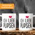 Spruch-Tasse Ich liebe Pupsen Kaffeetasse Teetasse MoonWorks®preview