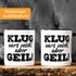 Spruch-Tasse Klug wars nicht aber geil Fun-Tasse mit Innenfarbe MoonWorks®preview