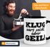 Spruch-Tasse Klug wars nicht aber geil Fun-Tasse mit Innenfarbe MoonWorks®preview