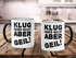 Spruch-Tasse Klug wars nicht aber geil Tasse mit Farbkante MoonWorks®preview