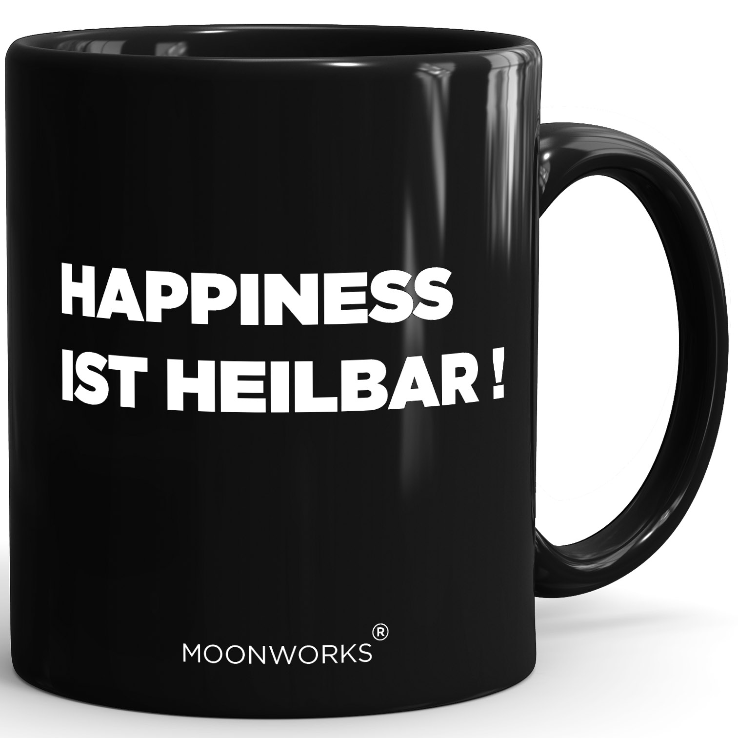 MoonWorks® Kaffeetasse Mit Spruch „Herr, Lass Hirn Regnen“ – Lustige Bürotasse, Spülmaschinengeeignet