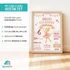 Steckbrief Poster für Mädchen personalisiert | Kinderposter mit Ballerina und Namen | Geschenk Geburtstag  Einschulung | Wanddeko Kinderzimmer SpecialMe®preview