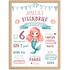 Steckbrief Poster für Mädchen personalisiert | Kinderposter Wunschname | Geschenk zum Geburtstag  Einschulung | Wanddeko Kinderzimmer SpecialMe®preview