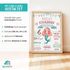Steckbrief Poster für Mädchen personalisiert | Kinderposter Wunschname | Geschenk zum Geburtstag  Einschulung | Wanddeko Kinderzimmer SpecialMe®preview