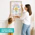 Steckbrief Poster für Mädchen personalisiert | Kinderposter Wunschname | Geschenk zum Geburtstag  Einschulung | Wanddeko Kinderzimmer SpecialMe®preview
