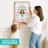 Steckbrief Poster für Mädchen personalisiert | Kinderposter Wunschname | Geschenk zum Geburtstag  Einschulung | Wanddeko Kinderzimmer SpecialMe®preview