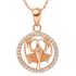 Sternzeichenkette Krebs Damen Halskette Sternzeichen Anhänger Zirkonias vergoldet Autiga®preview