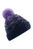Strickmütze Damen Grobstrick Pudelmütze zweifarbig Ombré Bommelmütze Winter-Mütze Neverless®preview