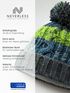 Strickmütze Damen Wintermütze gefüttert Grobstrick dicker Strick Bommel Bunt Neverless® preview