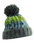 Strickmütze Damen Wintermütze gefüttert Grobstrick dicker Strick Bommel Bunt Neverless® preview