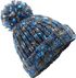 Strickmütze Damen Wintermütze Grobstrick Bunt Rippstrik Bommel-Mütze Pudelmütze Neverless®preview