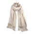 Strickschal mit Fransen einfarbig lang XXL Wollschal Winterschal Neverless®preview