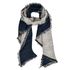 Strickschal mit Fransen XXL Wollschal Oversized langer Winterschal Damen Herren Unisex Two Tone Design Autiga®preview