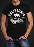 Stylishes Herren T-Shirt California Republic Slim Fit Neverless®preview