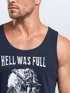 Stylishes Herren Tank-Top Hell was full so I came back Muskelshirt Muscle Shirt Neverless®preview