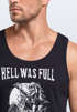 Stylishes Herren Tank-Top Hell was full so I came back Muskelshirt Muscle Shirt Neverless®preview