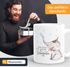 süße Kaffeetasse Elefant Warum Trübsal blasen wenn man auch seifenblasen kann Spruch Motivation positives Denken fröhlich MoonWorks®preview