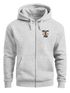 Sweatjacke Zip-Hoodie Herren mit Kapuze Print Miami College USA Männer Fashion Streetstyle Neverless®preview