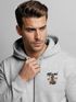 Sweatjacke Zip-Hoodie Herren mit Kapuze Print Miami College USA Männer Fashion Streetstyle Neverless®preview