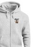 Sweatjacke Zip-Hoodie Herren mit Kapuze Print Miami College USA Männer Fashion Streetstyle Neverless®preview