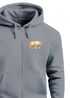 Sweatjacke Zip-Hoodie Herren Polygon Print Bär Outdoor Print Motiv Zipjacke Männer Fashion Streetstyle Neverless®preview