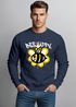Sweatshirt Aufdruck Bee Happy Biene Blume Graffiti Grafik Schriftzug Rundhals-Pullover Fashion Streetstyle Neverless®preview