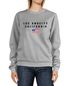 Sweatshirt Damen Bedruckt Schriftzug California Los Angeles USA Amerika Flagge Rundhals-Pullover Sweater Neverless®preview