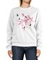 Sweatshirt Damen Print Kirschblüten Vögel Japan Rundhals-Pullover Pulli Sweater Neverless®preview
