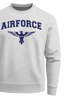 Sweatshirt Herren Airforce US Army Adler Militär Schrift Rundhals-Pullover Neverless®preview